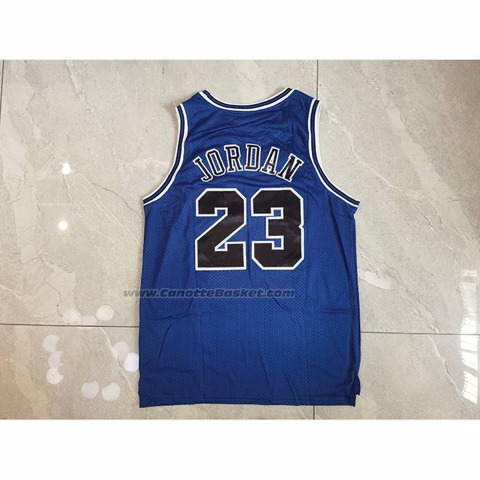 Maglia Chicago Bulls Michael Jordan No 23 Mitchell & Ness 1997-98 Blu2